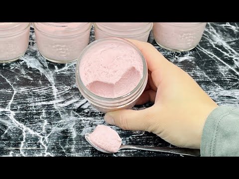 Ma fameuse mousse aux fraises express 🍓 seulement 5 ingrédients et sans oeufs