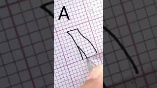 In Egyptian Hieroglyphics Letter A | #shorts | How to Write