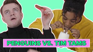 Aussies And Brits Swap Biscuits