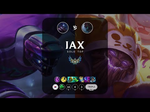 Jax Top vs Maokai - KR Challenger Patch 13.20