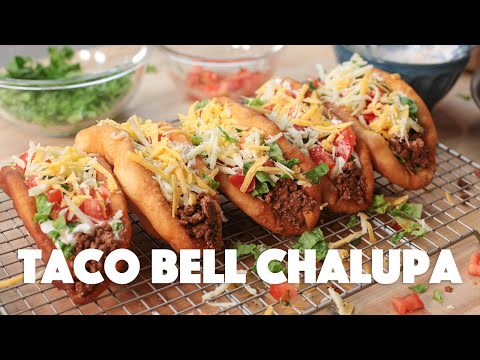 How to make TACO BELL Chalupas