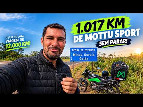1.017 KM DE MOTTU SPORT EM UM ÚNICO DIA! O FIM DE UMA AVENTURA DE 12.000 KM! | EP25