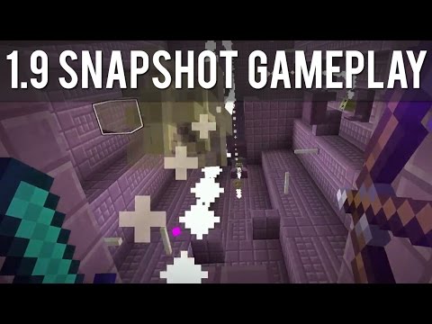 Minecraft 1.9 Snapshot Gameplay (15w31a) - First Look!