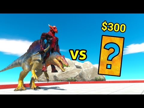 Kozarog & Spinosaurus vs random team same price Animal Revolt Battle Simulator