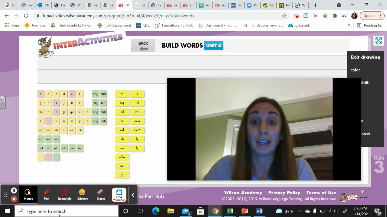 Fundations Unit 4, Week 1, Day 4