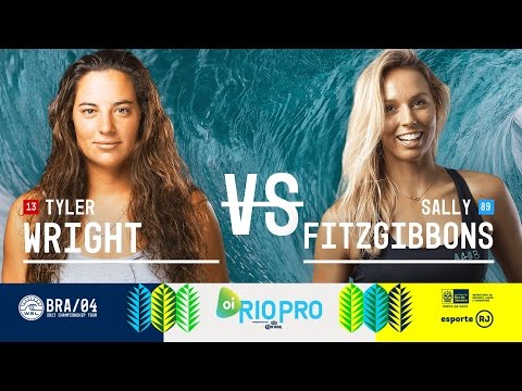 Tyler Wright vs. Sally Fitzgibbons -  Semifinals, Heat 2 - Oi Rio Women's Pro 2017