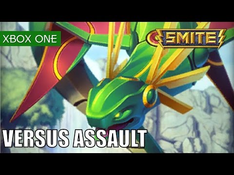 SMITE Gameplay Xbox One Assault Versus as Kukulkan - Stand back and let the wind blow