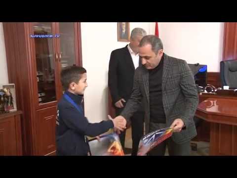 Սյունիքի մարզպետն ընդունեց Կապանի Գ Նժդեհ ակումբի սաներին