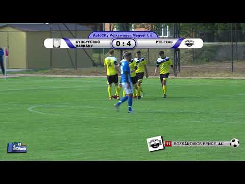 GYÓGYFÜRDŐ HARKÁNY - PTE-PEAC  1 - 4 (0 - 4)