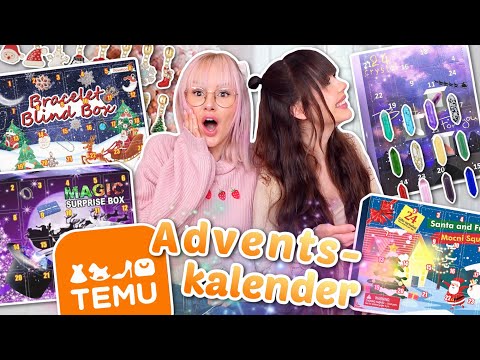 Lohnen sich Adventskalender von Temu? 🎄 | ViktoriaSarina