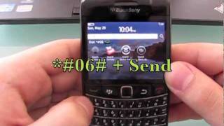 How to unlock Blackberry Bold 9780