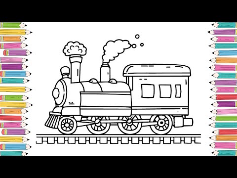 Coloring Pages Printable Train