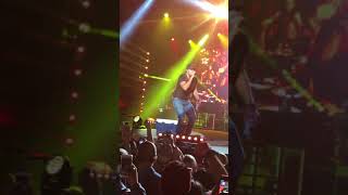 Luke Bryan- October 25, 2017 All my friends say, zipper down....😜