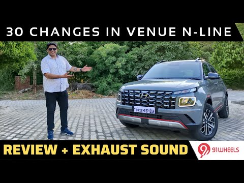 Hyundai Venue N Line Review || 30 changes || 1.0 GDI Turbo DCT Automatic Exhaust Sound Included