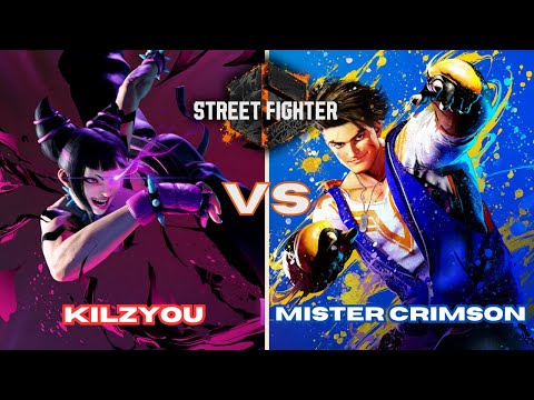 Kilzyou (Juri) vs Mister Crimson (Luke) Ranked Match Set. (Street Fighter 6 Open Beta)