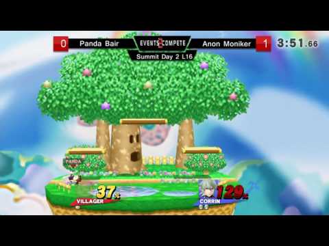 Chicago Sm4sh Summit Losers Round 4 – Panda Bair (Villager) vs. Anonymous Moniker (Corrin)