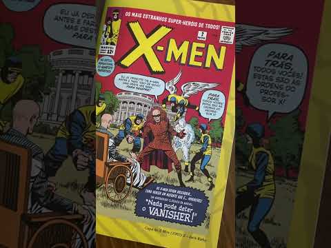 Coleção Clássica Marvel X-Men 01. #comics #hqs #classic #xman #bookblogger