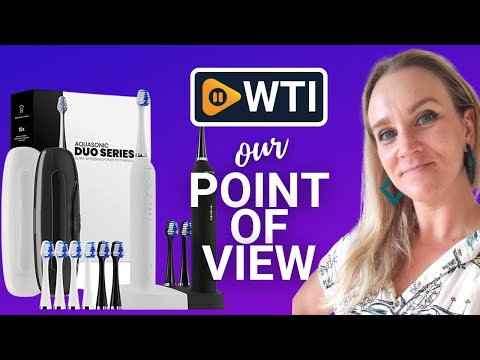 Aquasonic Duo ToothBrushes - WTI product video review