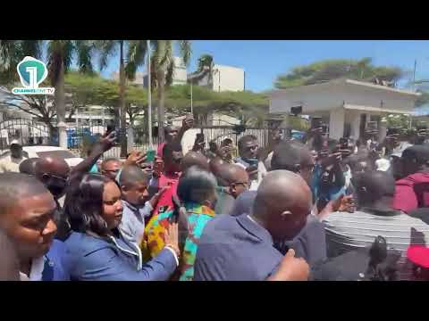 Nana Agyei Baffour Awuah Arrives at Accra High Court