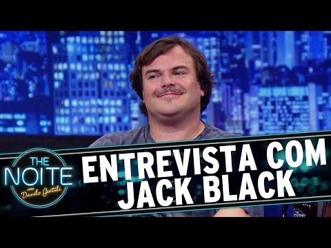 The Noite (October 21, 2015) - Interview with Jack Black