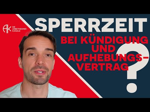 Sperrzeit bei Kündigung und Aufhebungsvertrag?