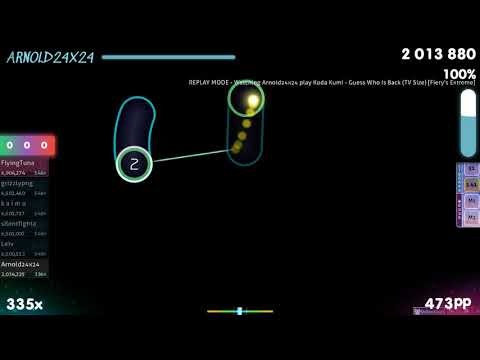 Arnold24x24 | Koda Kumi - Guess Who Is Back  [Fiery's] +HDDT 98.9% HIS 1ST 700PP SCORE {#7 752pp FC}