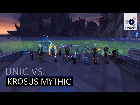 Krosus Mythic Nighthold - Unic (Gorgonnash) [Ele PoV]
