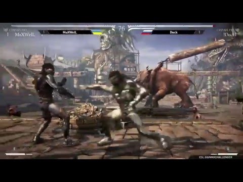 Dock vs MaXWelL - ESL MKX Challenger Cup #3 - Semifinal