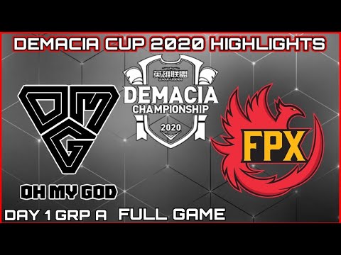 Demacia Cup OMG x FPX Game | Demacia Cup 2020 OMG x FPX Game .