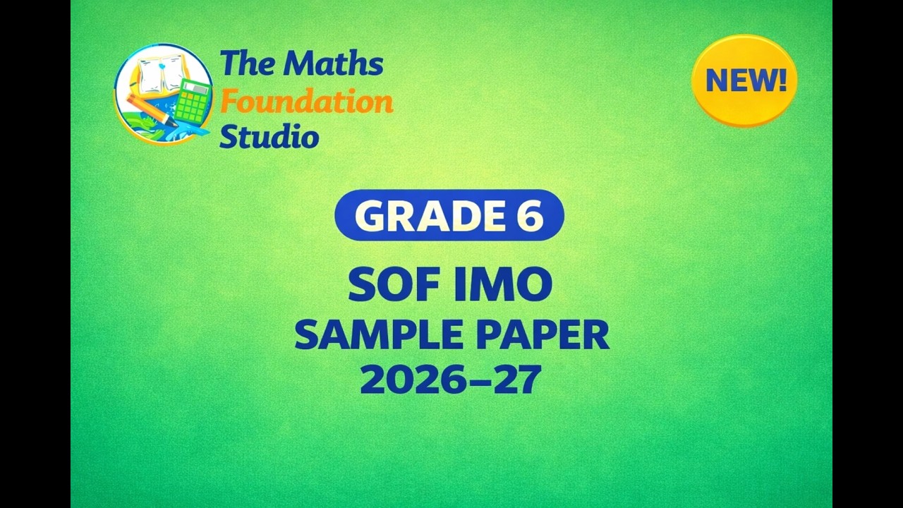 SOF IMO Sample Paper 2026-27 | Grade 6