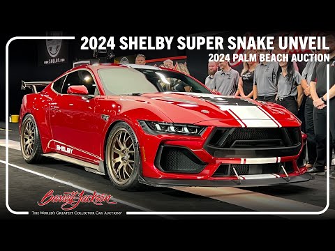 2024 Shelby Super Snake Unveil - BARRETT-JACKSON 2024 PALM BEACH AUCTION