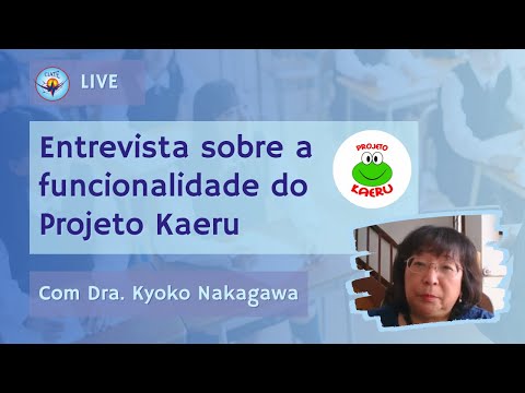 LIVE: Entrevista sobre a funcionalidade do Projeto Kaeru
