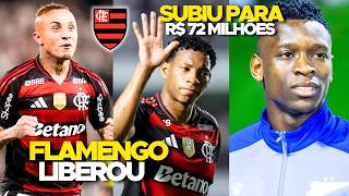 😱 CARTA na MANGA! O Flamengo LIBEROU! Negociação pode ser RETOMADA! Aumentou para R$ 72 milhões!