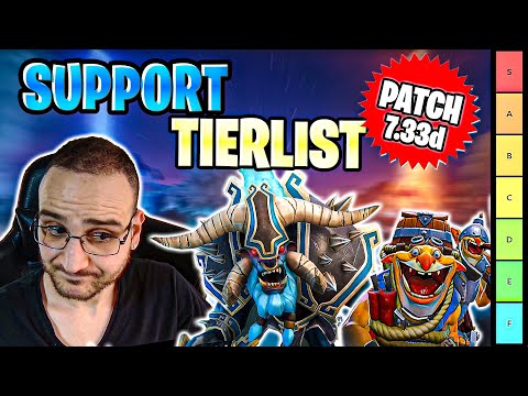 The Best Supports In Dota 7.33d - 7.33D Support Tier List