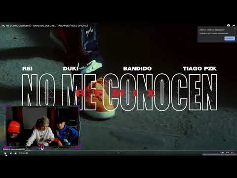 REACCIÓN DE LIT KILLAH, BANDIDO Y RUSHERKING A "NO ME CONOCEN"