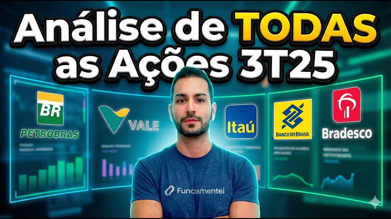Live #309 | Análise de TODAS as Ações 3T25