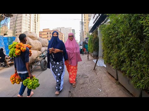 Walking the streets of Eastleigh (Islii) in Nairobi Kenya.4K street walk