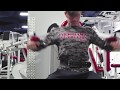 16 y/o Ripped Nick - 1 Week Out Shoulder Training (HD)