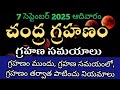 చంద్ర గ్రహణం 2025 Chandra Grahanam 2025 September 7 7 September 2025 Lunar Ecl