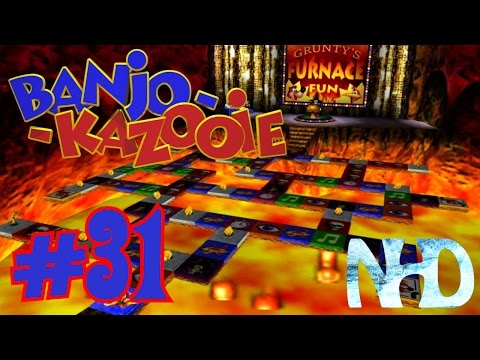 Let's Play  Banjo-Kazooie (pt31) Grunty's Furnace Fun (Questions, questions and questions)