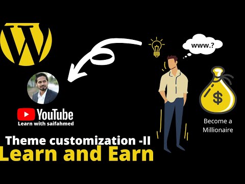 Learn and earn #10 - WordPress theme customization part - II Learn and earn #10 - WordPress theme customization part - II