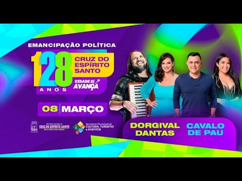 DORGIVAL DANTAS. CAVALO DE PAU E DJ TRISTON - EMANCIPAÇÃO POLITICA DE CRUZ DO ESPIRITO SANTO 2024
