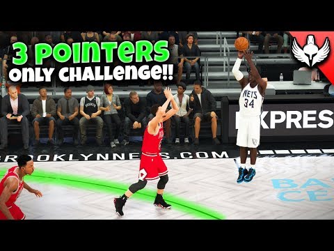 NBA 2K20 MyCAREER #12 - 3 POINTERS ONLY CHALLENGE!!