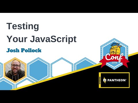Testing Your JavaScript w Josh Pollock