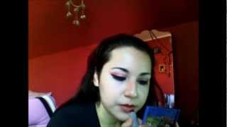 kirsten Zahn (Bloodflowerz) inspired makeup