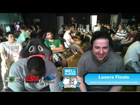 8th Well Played - Singles Top 3 - Ryan Ford vs Kage - Losers Finals