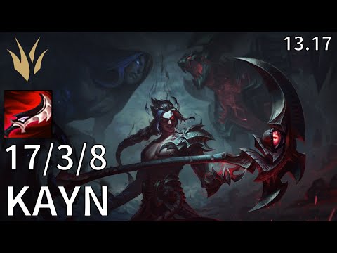 Kayn Jungle vs Sejuani - EUW Master | Patch 13.17
