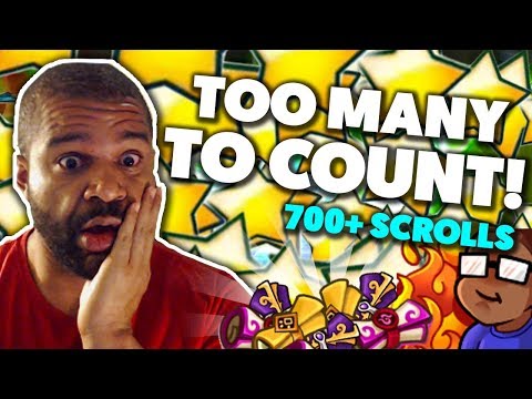 SUMMONERS WAR: HUGE Summon Session for Edgarsoft! Over 700 Scrolls!