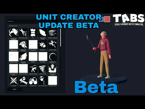 TABS Unit Creator Update Official Beta Announcement Reaction