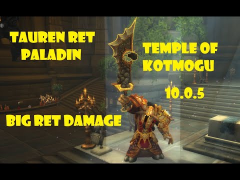 Tauren Ret Paladin PVP BG 10.0.5 - Big Ret Damage